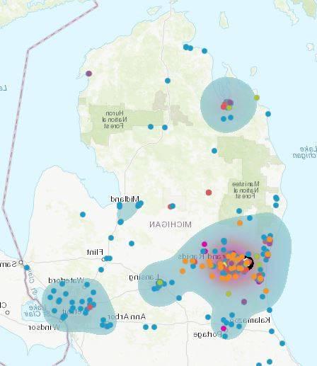 Laker Effect Map